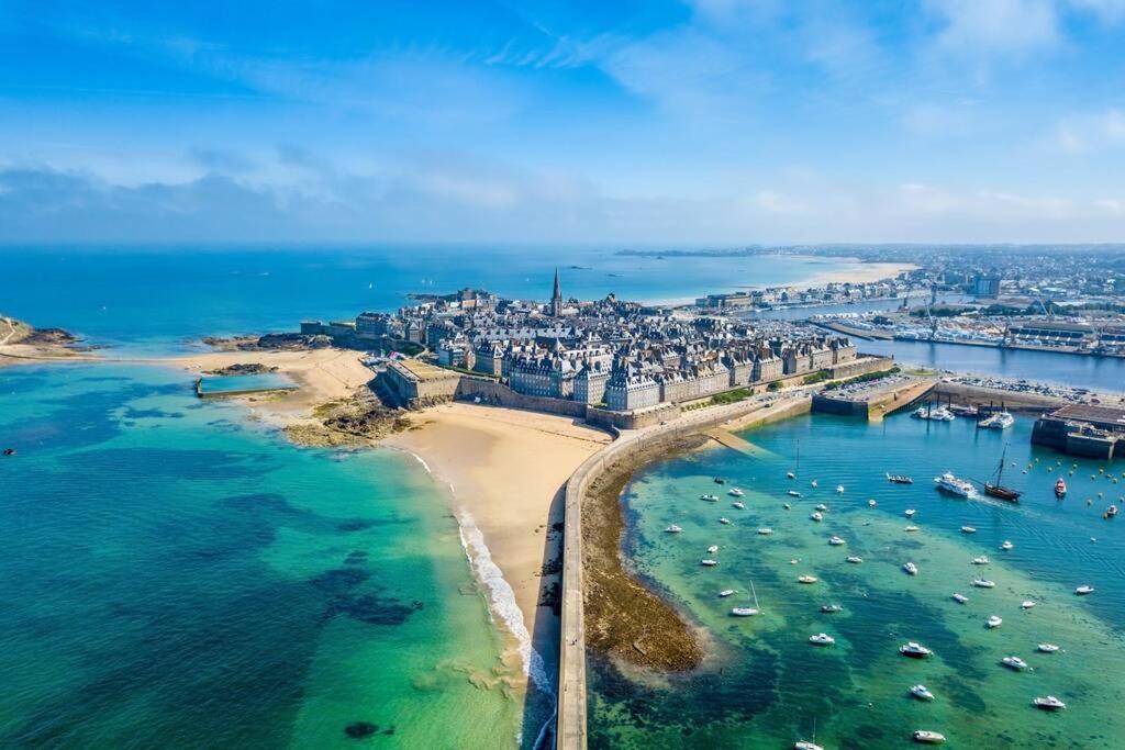 Belle Maison Neo-Bretonne A 5 Minutes De La Mer Tréveneuc エクステリア 写真