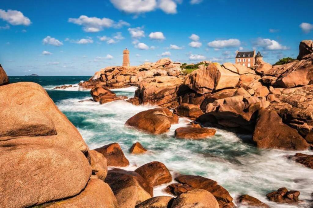 Belle Maison Neo-Bretonne A 5 Minutes De La Mer Tréveneuc エクステリア 写真